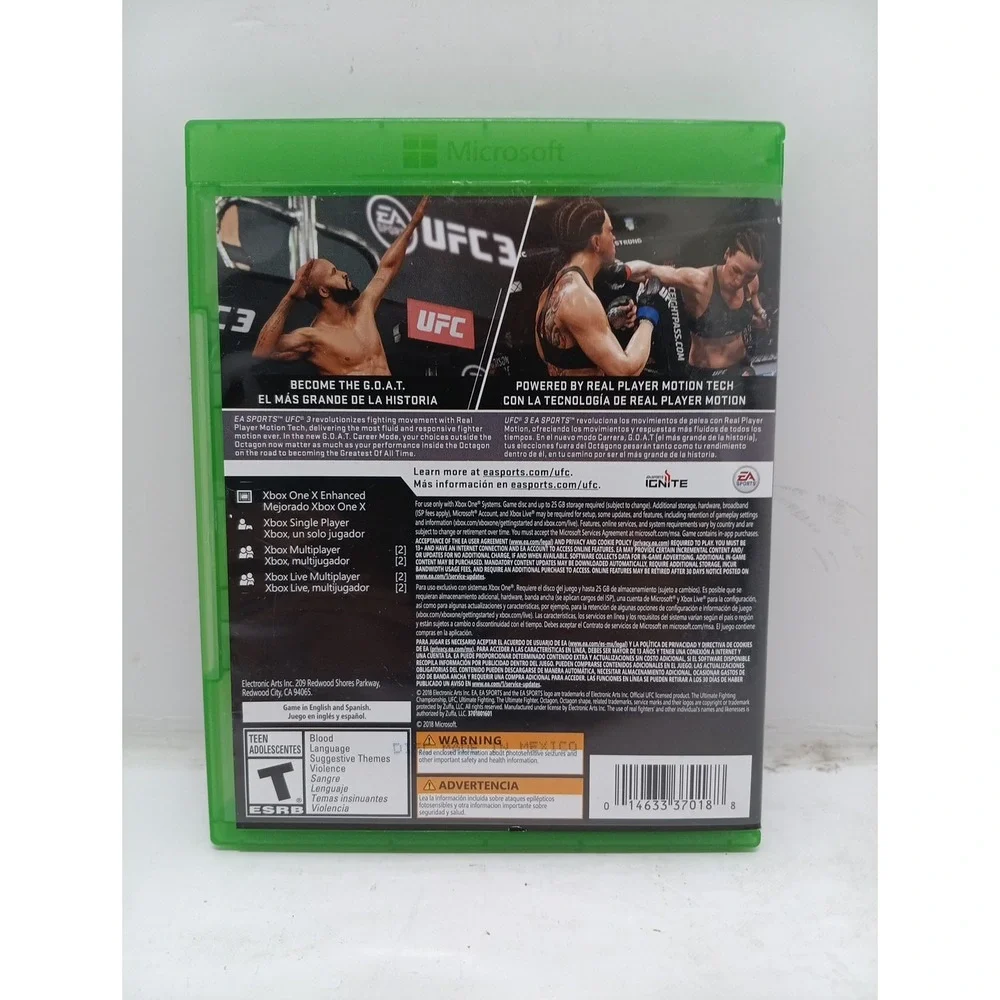 EA Sports UFC 3 - Microsoft Xbox One